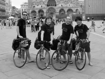 Italy Cycle Trip 2009 - The Team, Venice