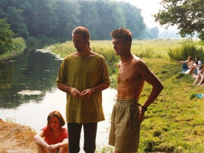 Steve Johnson and Mark, Tisbury 1994